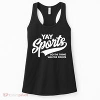Yay Sports Do The Thing Win The Points Swash White Women's Tank Top thumb 0
