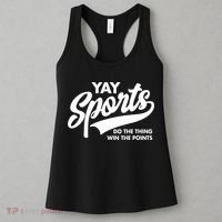 Yay Sports Do The Thing Win The Points Swash White Women's Tank Top thumb 3