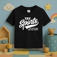 Yay Sports Do The Thing Win The Points Swash White Toddler T-Shirt thumb 3