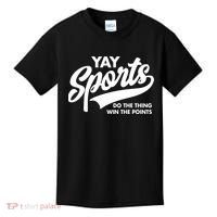 Yay Sports Do The Thing Win The Points Swash White Kids T-Shirt thumb 0