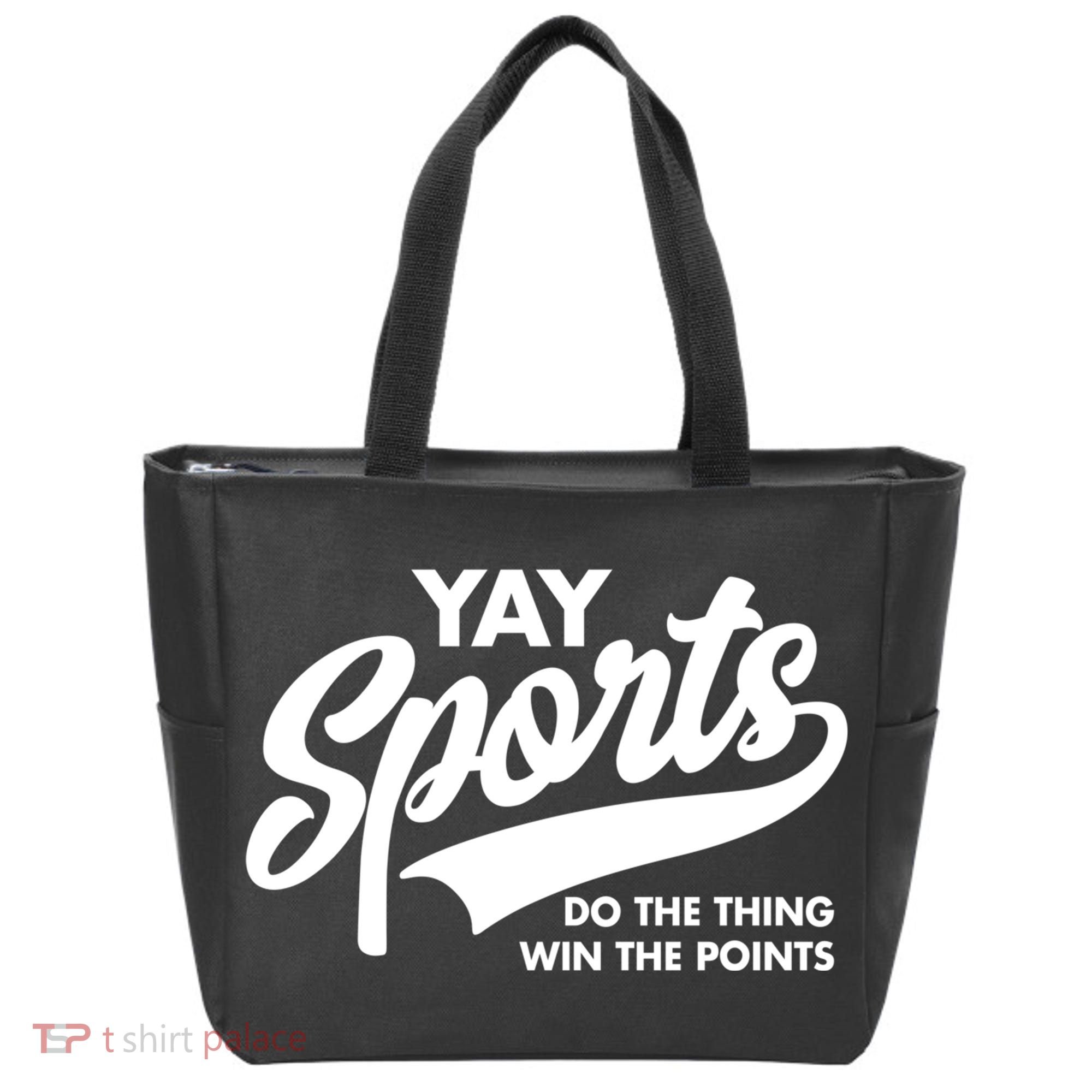 Yay Sports Do The Thing Win The Points Swash White Tote Bag