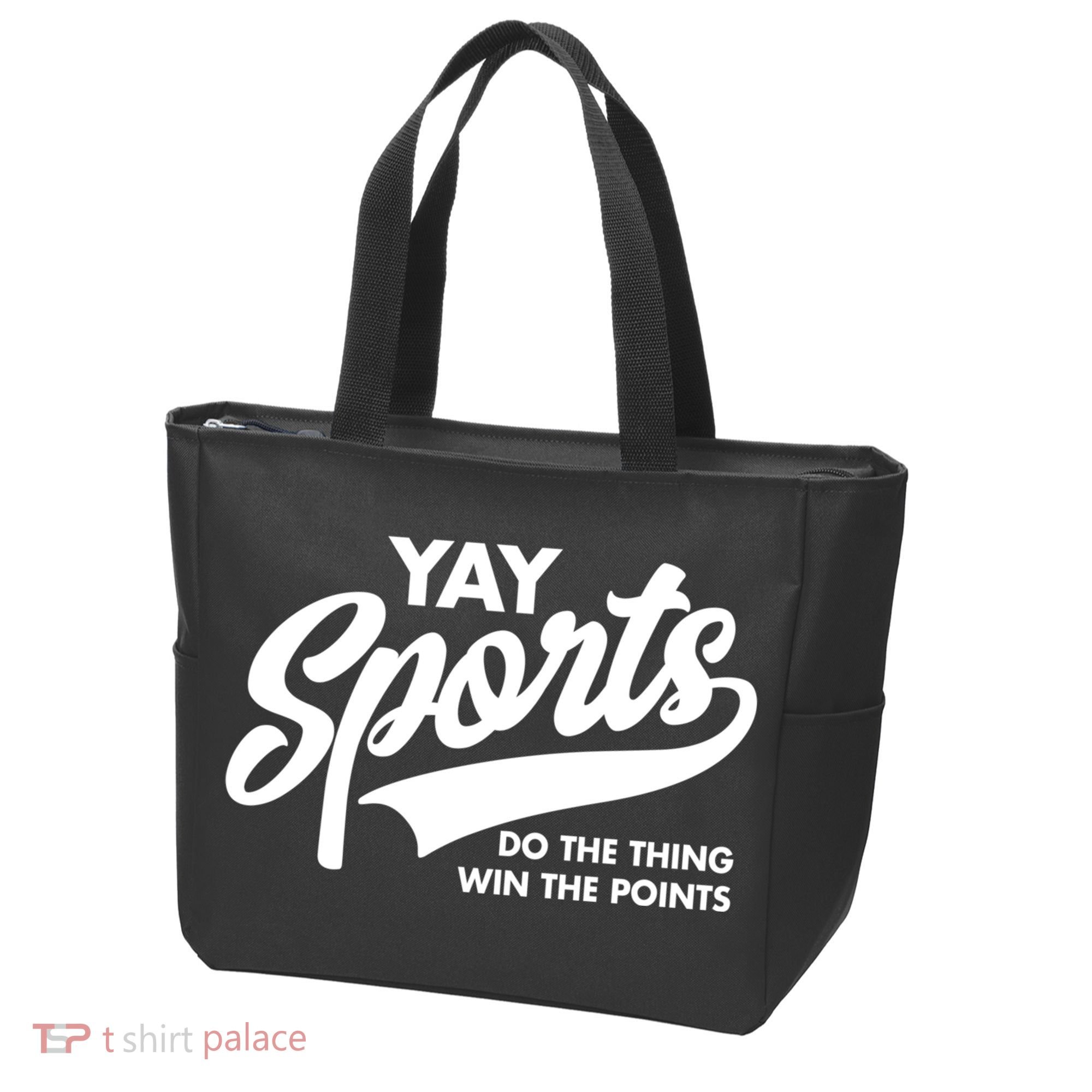 Yay Sports Do The Thing Win The Points Swash White Tote Bag