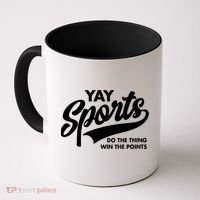 Yay Sports Do The Thing Win The Points Swash White Gift Coffee Mug thumb 0