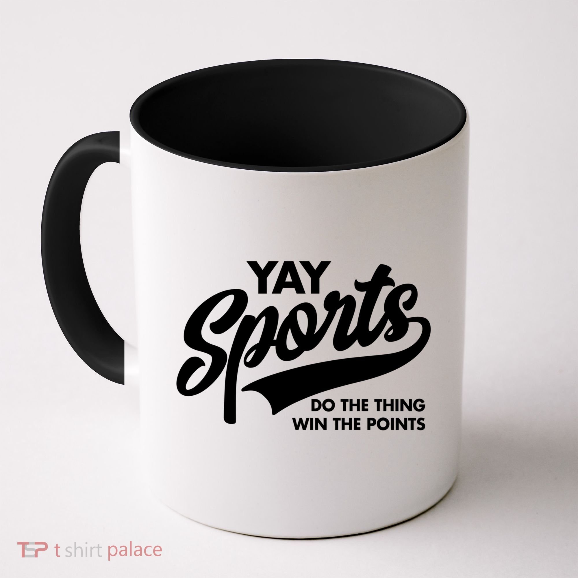Yay Sports Do The Thing Win The Points Swash White Gift Coffee Mug