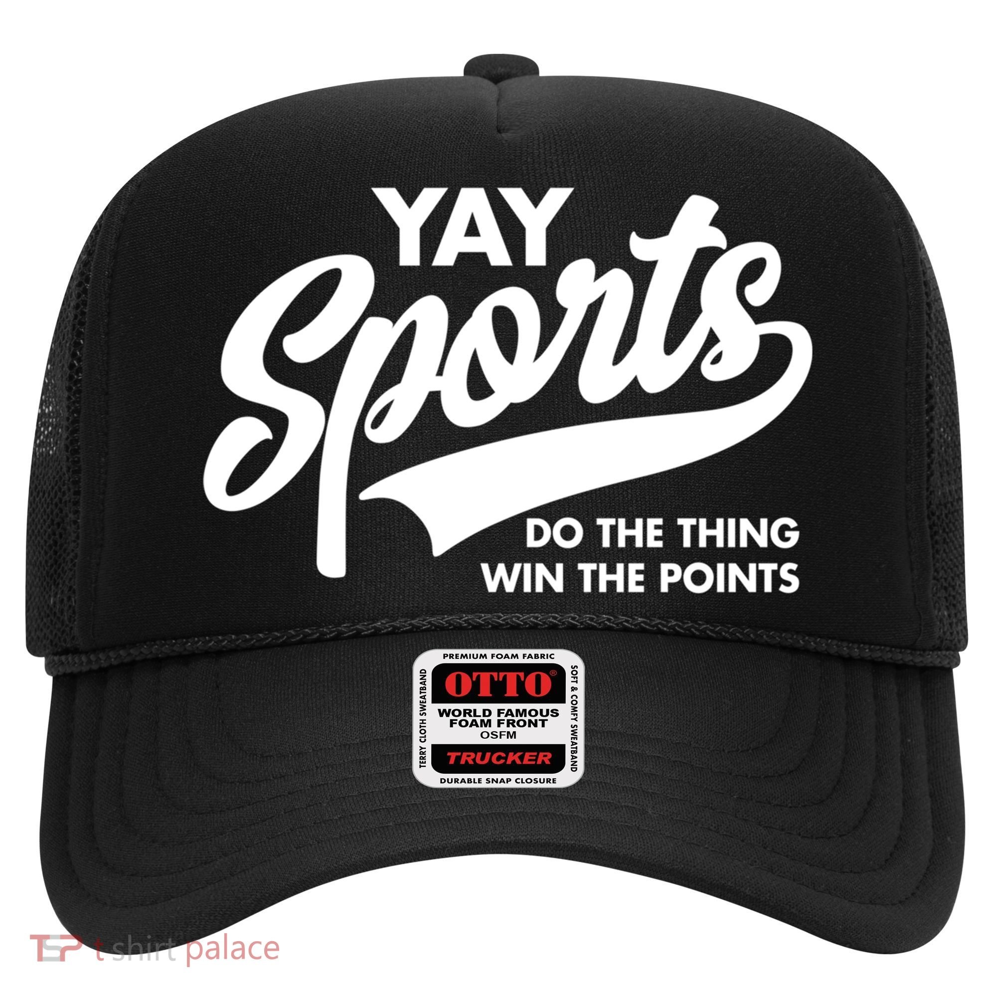 Yay Sports Do The Thing Win The Points Swash White Gift Hat