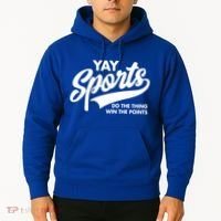 Yay Sports Do The Thing Win The Points Swash White Gift Hoodie thumb 2