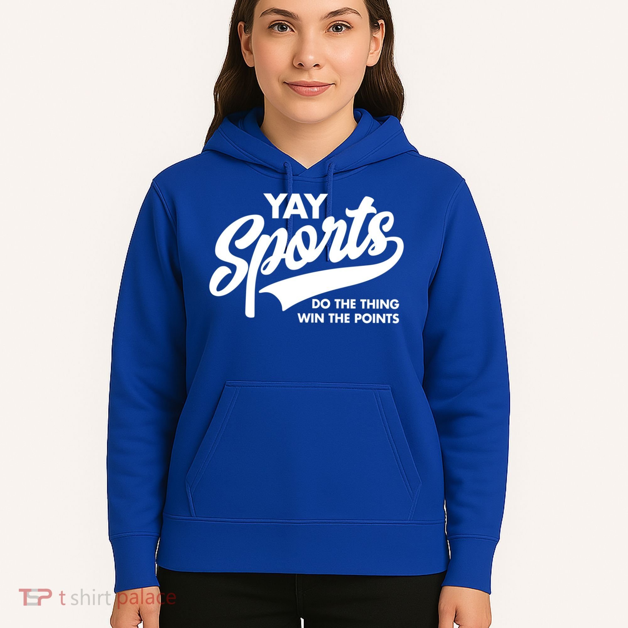 Yay Sports Do The Thing Win The Points Swash White Gift Hoodie