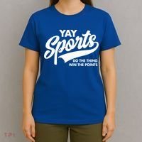 Yay Sports Do The Thing Win The Points Swash White Gift T-Shirt thumb 4