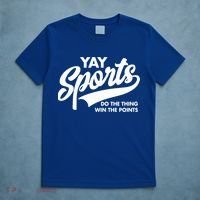 Yay Sports Do The Thing Win The Points Swash White Gift T-Shirt thumb 5