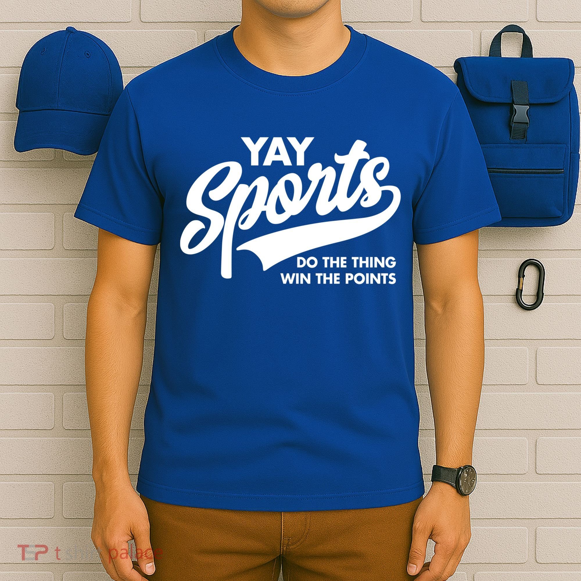 Yay Sports Do The Thing Win The Points Swash White Gift T-Shirt