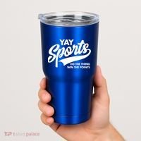 Yay Sports Do The Thing Win The Points Swash White Gift Tumbler thumb 2