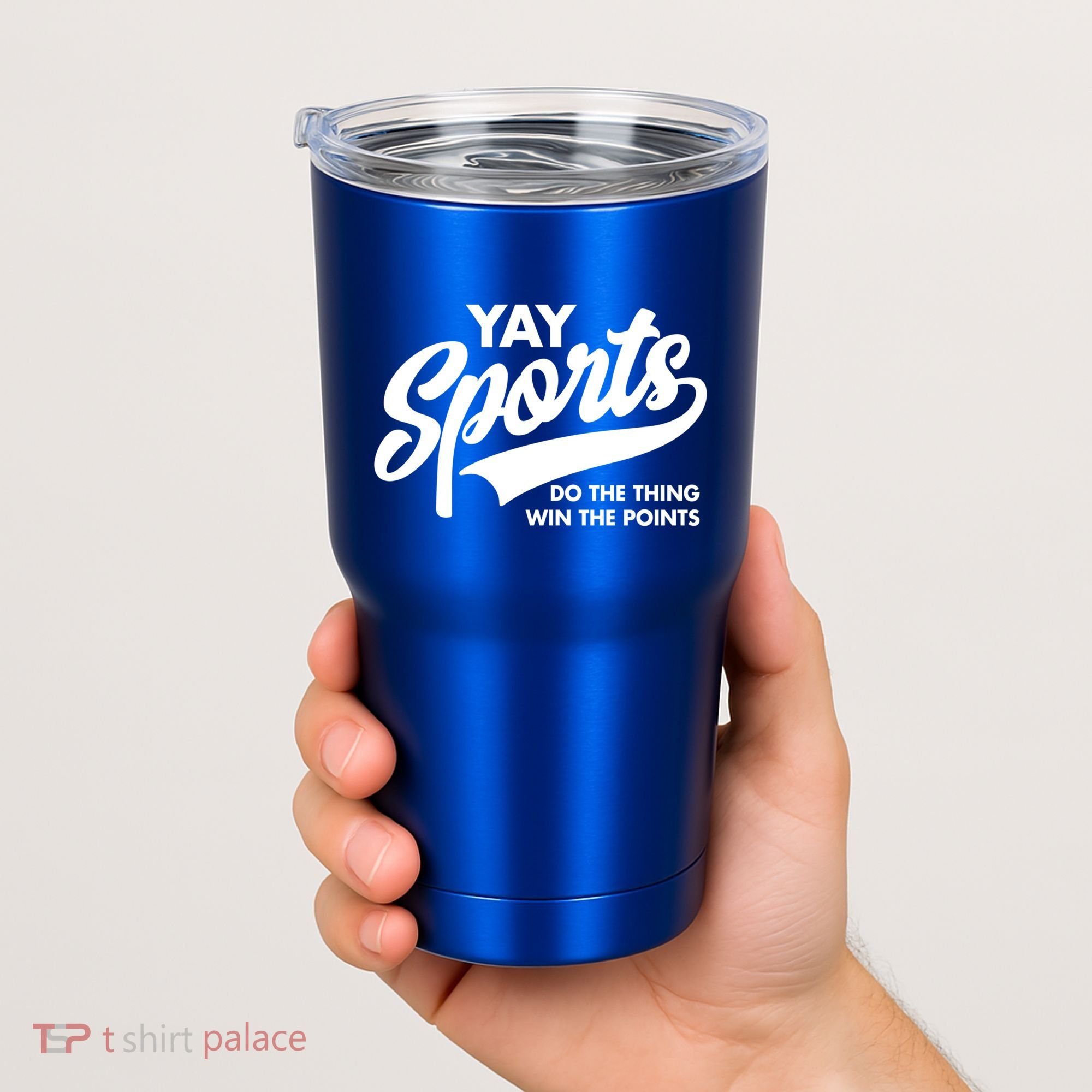 Yay Sports Do The Thing Win The Points Swash White Gift Tumbler