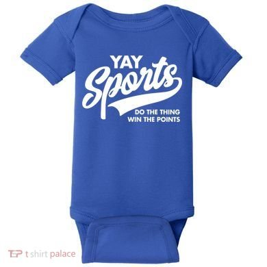 Yay Sports Do The Thing Win The Points Swash White Gift Baby Bodysuit