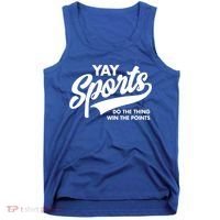 Yay Sports Do The Thing Win The Points Swash White Gift Tank Top thumb 0