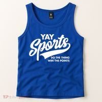 Yay Sports Do The Thing Win The Points Swash White Gift Tank Top thumb 2