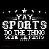 Yay Sports Do The Thing Score The Points Women's Hoodie thumb 2