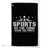 Yay Sports Do The Thing Score The Points Golf Towel thumb 0