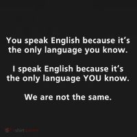 You Speak English Because It’S The Only Language You Know Women's Hoodie thumb 2
