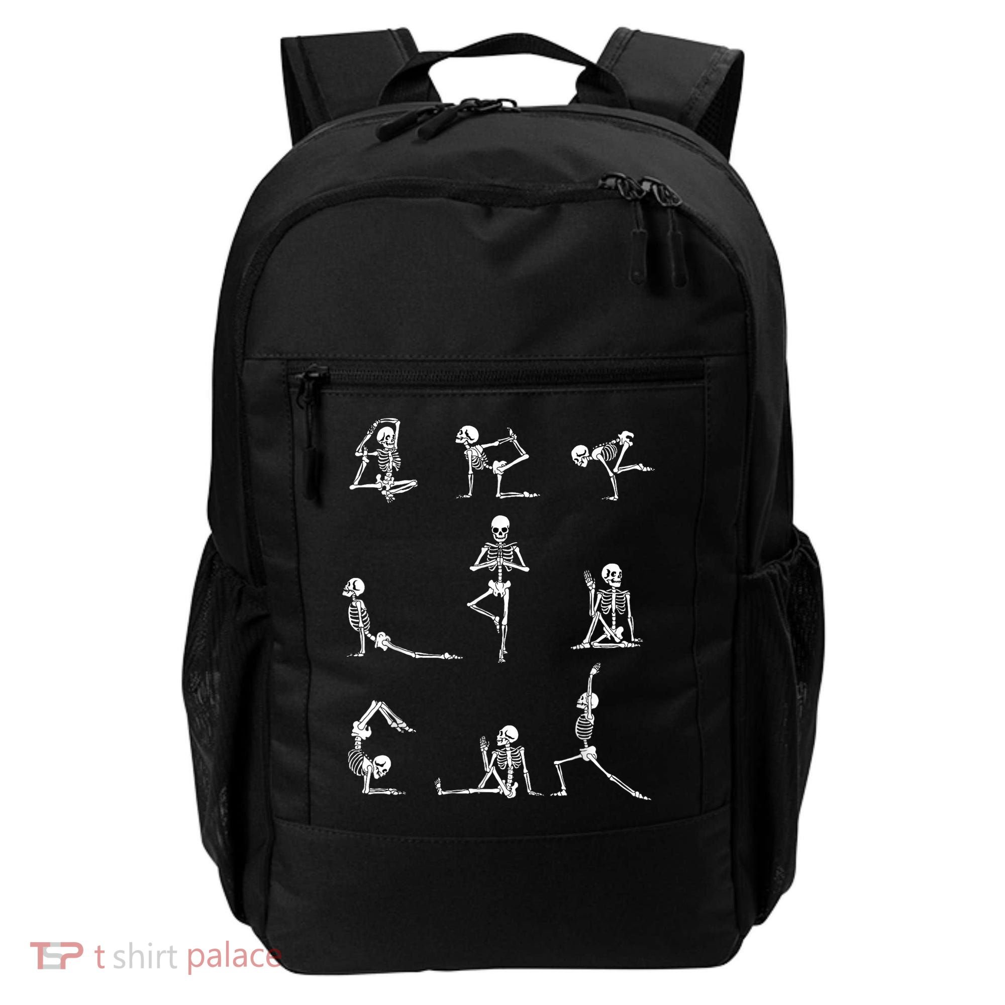 Yoga Skeleton For A Yoga Fan Backpack