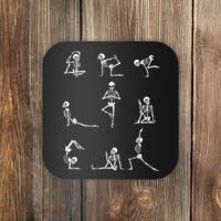 Yoga Skeleton For A Yoga Fan Coaster thumb 0