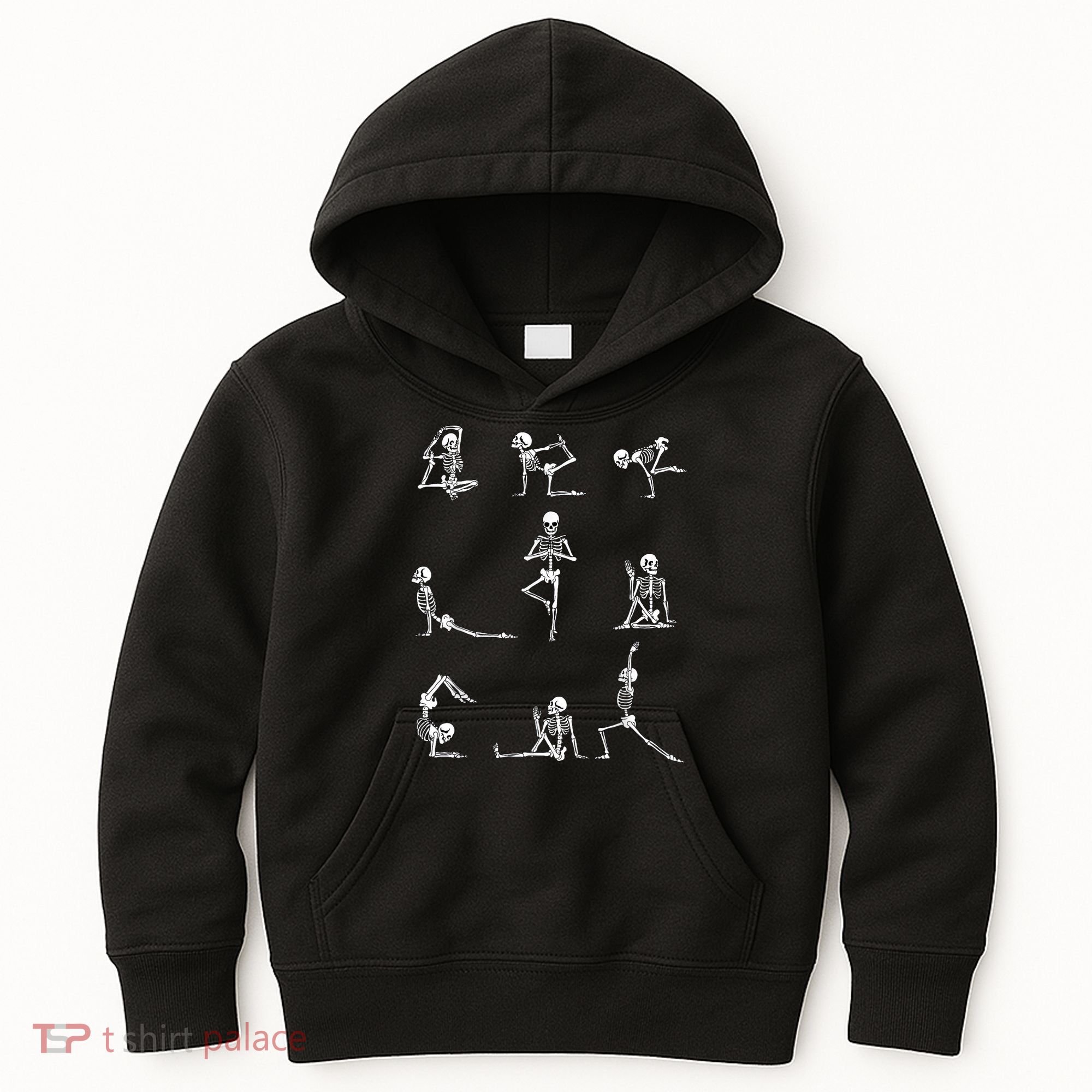 Yoga Skeleton For A Yoga Fan Kids Hoodie