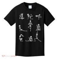 Yoga Skeleton For A Yoga Fan Kids T-Shirt thumb 0