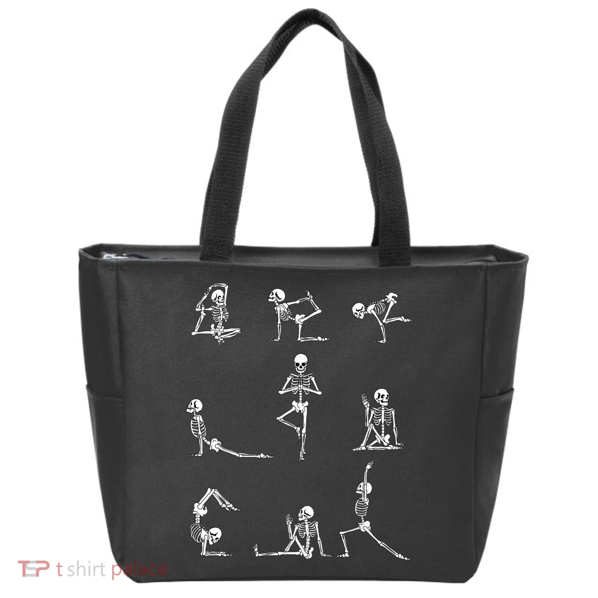 Yoga Skeleton For A Yoga Fan Tote Bag