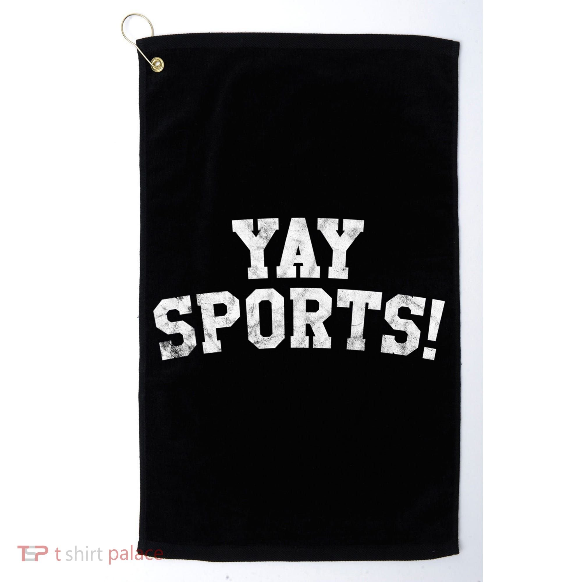 Yay Sports! Funny Sports Gift Golf Towel