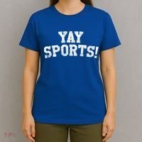 Yay Sports! Funny Sports Gift T-Shirt thumb 4