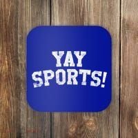 Yay Sports! Funny Sports Gift Coaster thumb 0