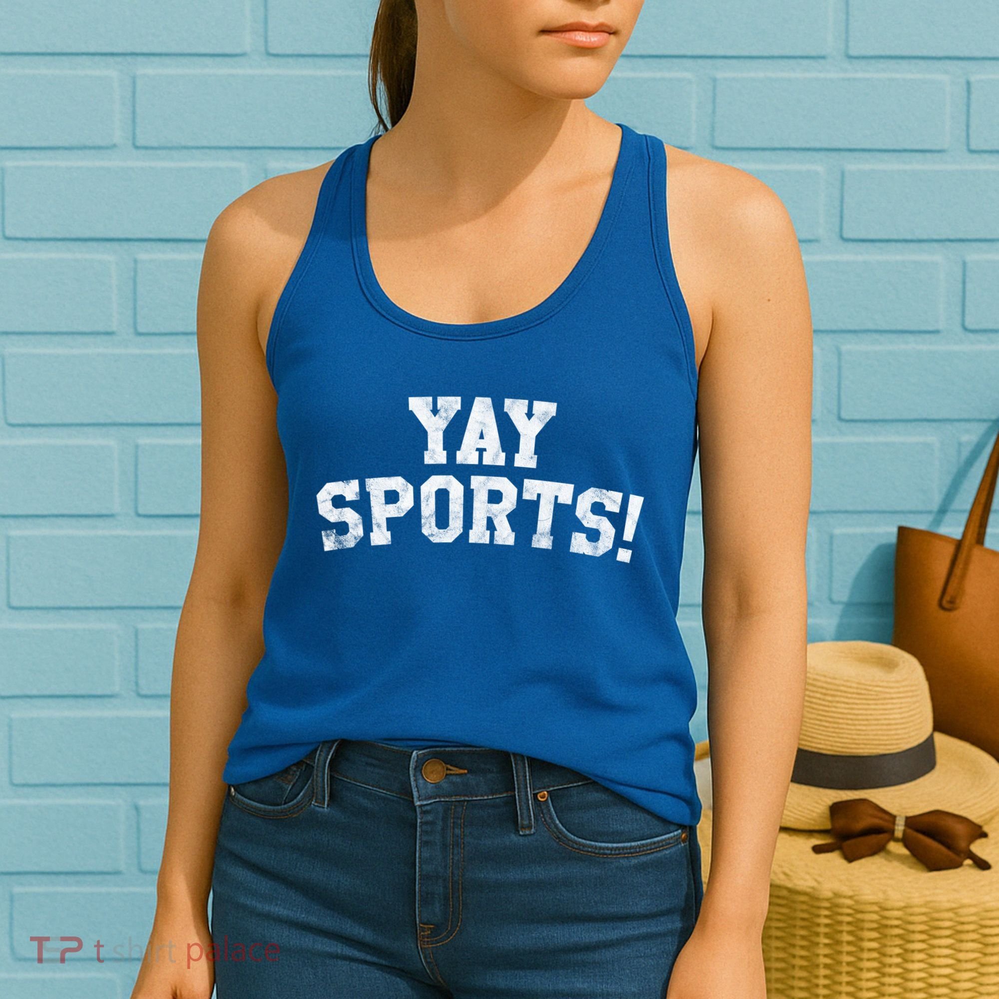 Yay Sports! Funny Sports Gift Women's Tank Top