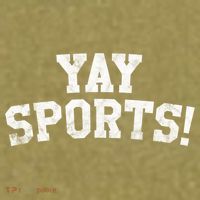Yay Sports! Funny Sports Gift Garment-Dyed Women's Muscle Tee thumb 6
