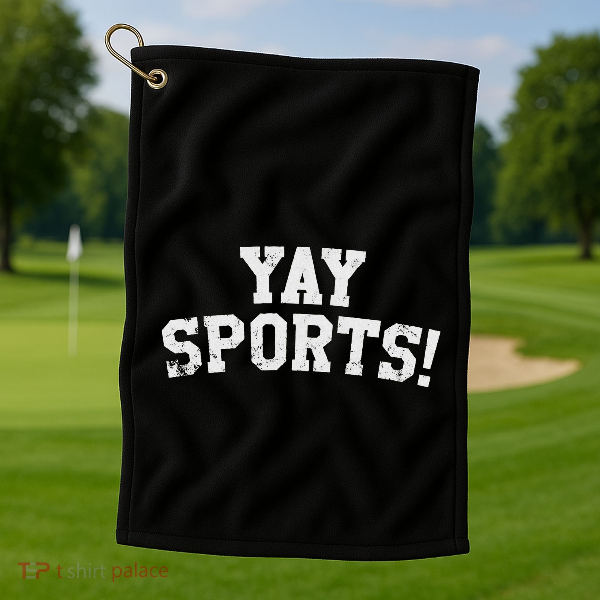 Yay Sports! Funny Sports Golf Towel