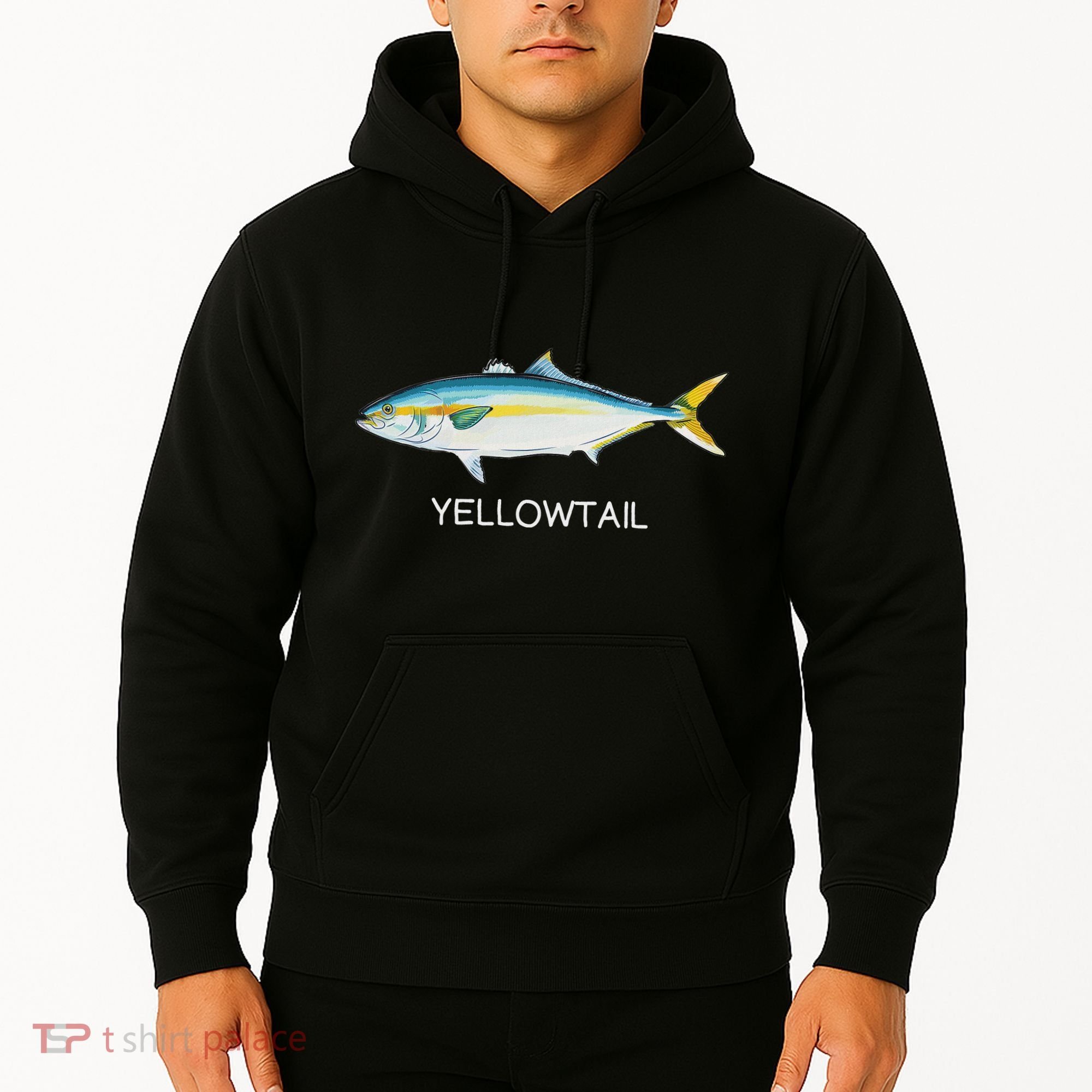 Yellowtail Saltwater Game Fish Hoodie