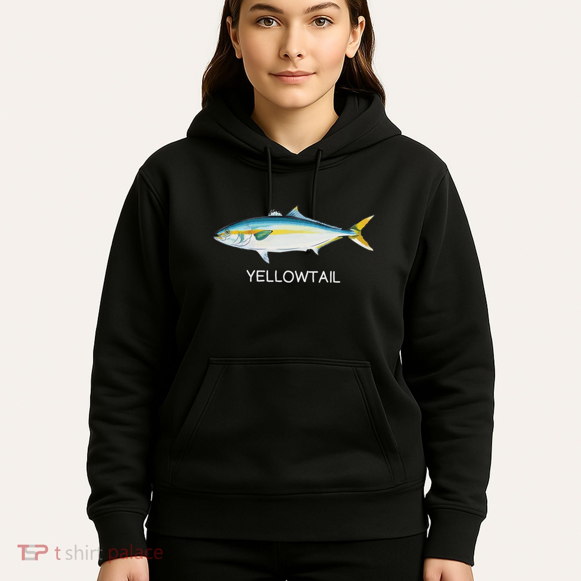 Yellowtail Saltwater Game Fish Hoodie