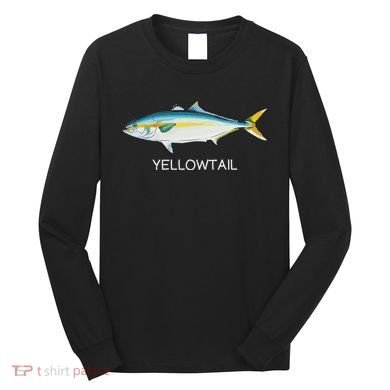 Yellowtail Saltwater Game Fish Long Sleeve Shirt
