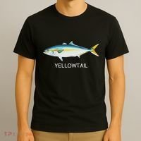 Yellowtail Saltwater Game Fish T-Shirt thumb 3