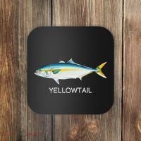 Yellowtail Saltwater Game Fish Coaster thumb 0