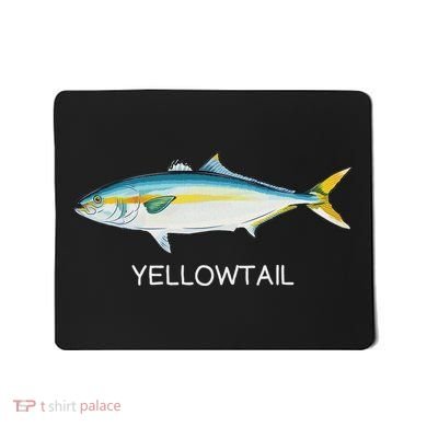 Yellowtail Saltwater Game Fish Mousepad