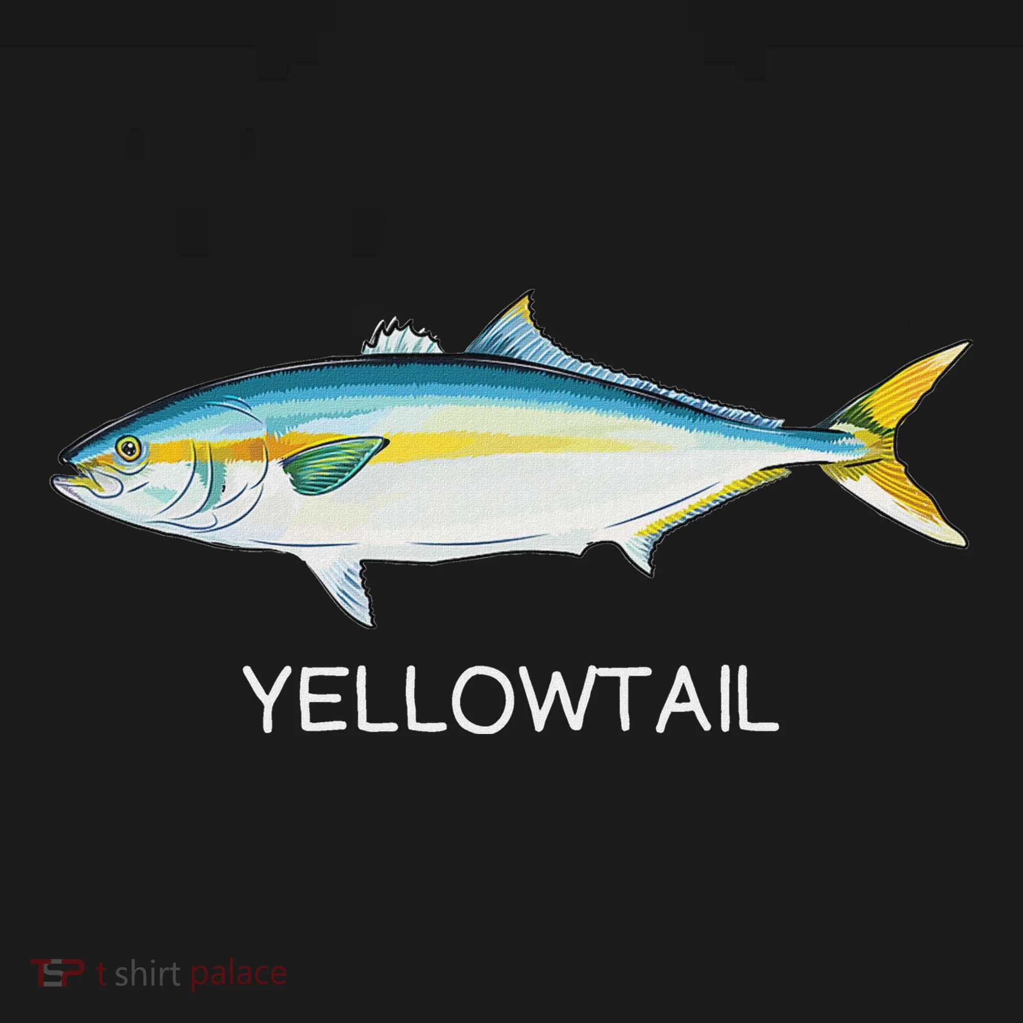 Yellowtail Saltwater Game Fish Baby Bodysuit