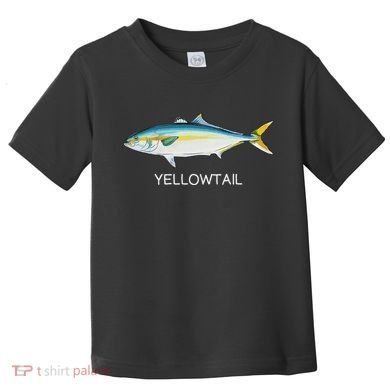 Yellowtail Saltwater Game Fish Toddler T-Shirt