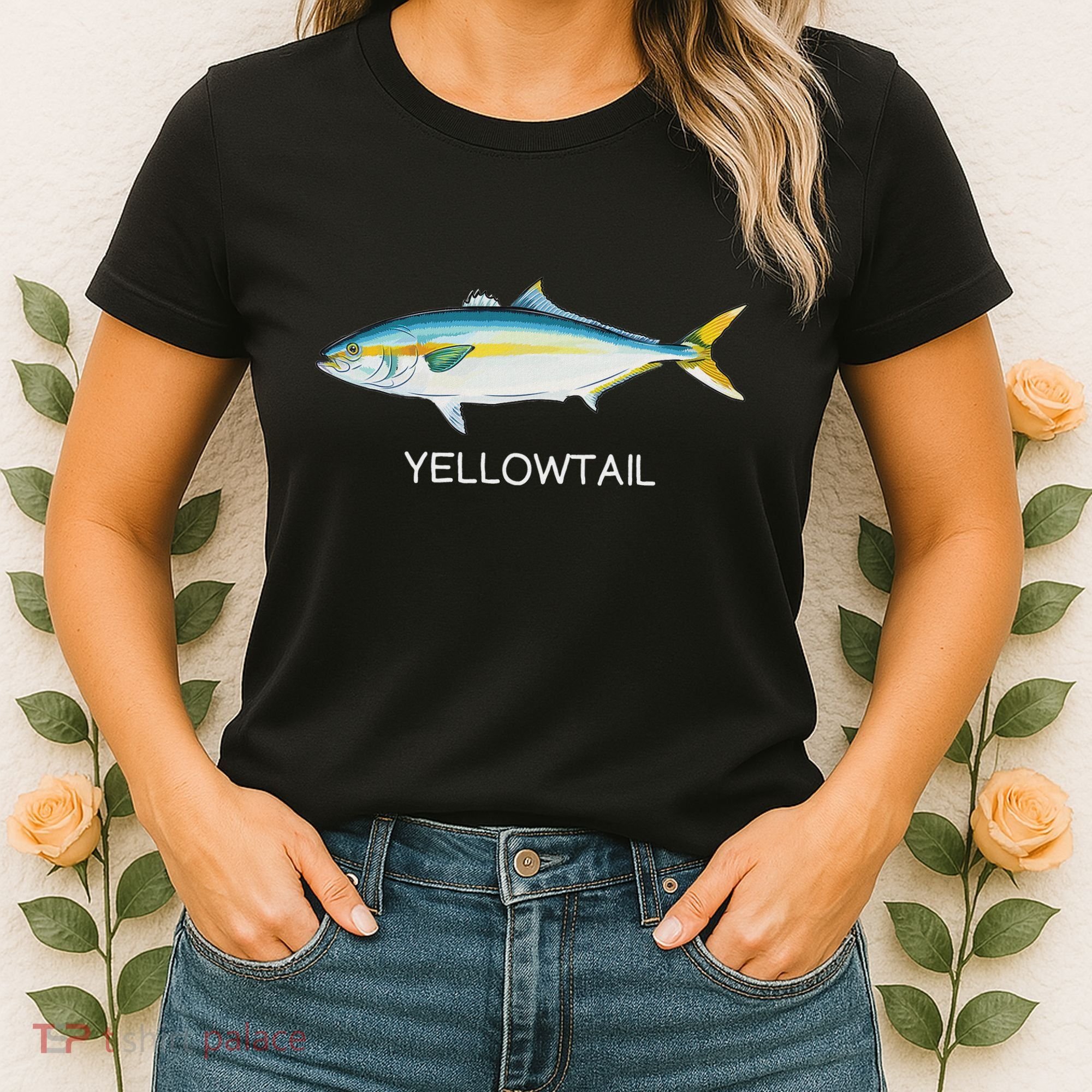 Yellowtail Saltwater Game Fish Women's T-Shirt