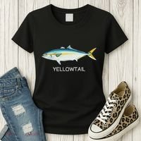 Yellowtail Saltwater Game Fish Women's T-Shirt thumb 3