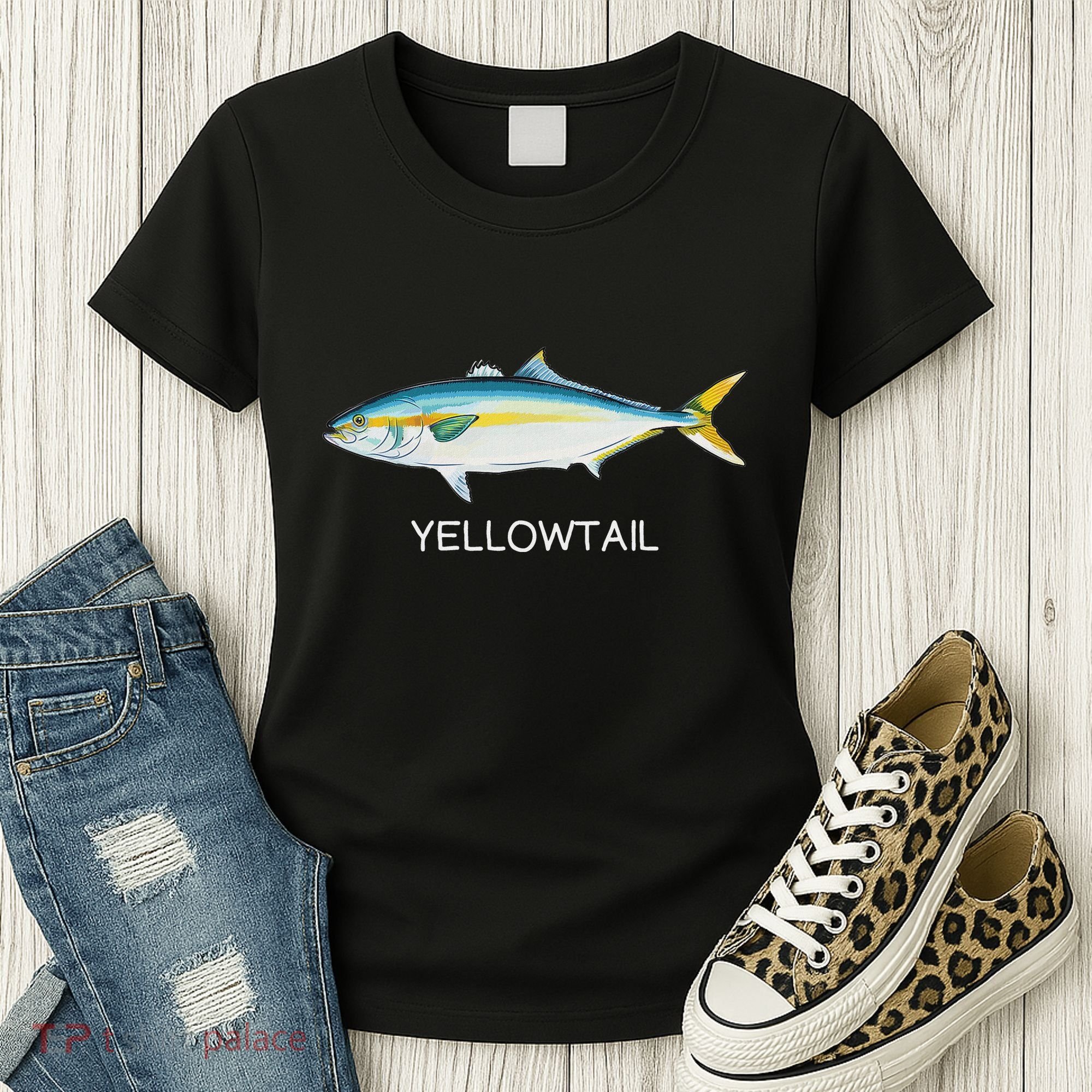 Yellowtail Saltwater Game Fish Women's T-Shirt
