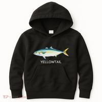 Yellowtail Saltwater Game Fish Kids Hoodie thumb 0