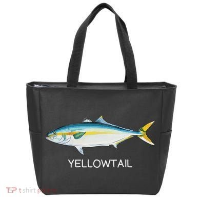 Yellowtail Saltwater Game Fish Tote Bag