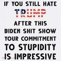 You Still Hate Trump After Biden Stupidity Funny Politcal Women's Tank Top thumb 5