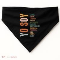 Yo Soy Hispanic Mujer Latina Camisa De Latina Chingona USA-Made Doggie Bandana thumb 0