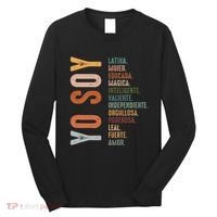 Yo Soy Hispanic Mujer Latina Camisa De Latina Chingona Long Sleeve Shirt thumb 0
