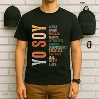 Yo Soy Hispanic Mujer Latina Camisa De Latina Chingona T-Shirt thumb 6